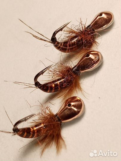 Набор мормышек. ручейник