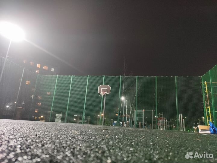 Сетка заградительная для спортплощадки