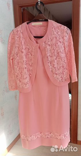 Платье и жакет 42 размера