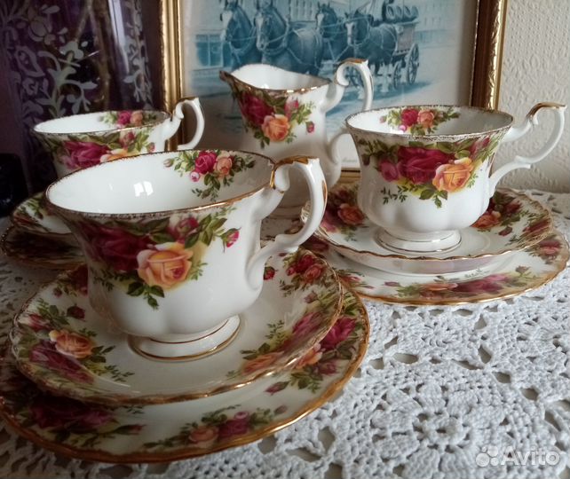 Чайный сервиз Old Country Roses Royal Albert винта