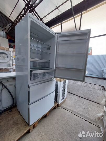 Холодильник Haier A3FE742cgwjru стекло (хр)