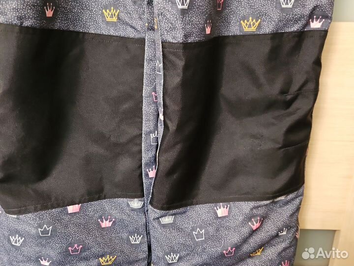 Утепленные зимние брюки для девочки