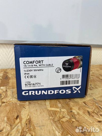 Насос циркуляционный Grundfos Comfort 15x14 B PM