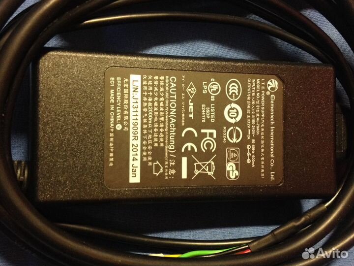 Блоки питания 5, 9, 12, 24, 36В