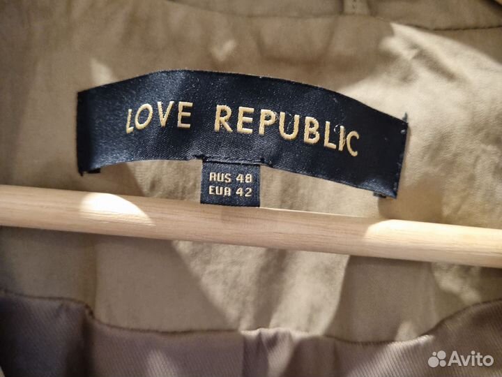 Плащ тренч Love Republic