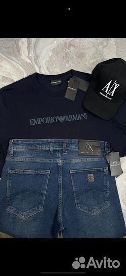 Мужская футболка armani