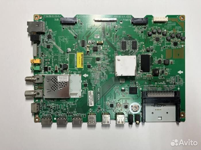 Майн плата EAX65612205(1.0) от тв LG 55ec930v с ра