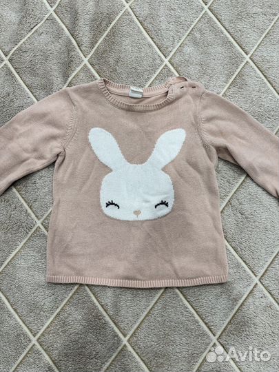 Теплые вещи пакетом на девочку 86 92