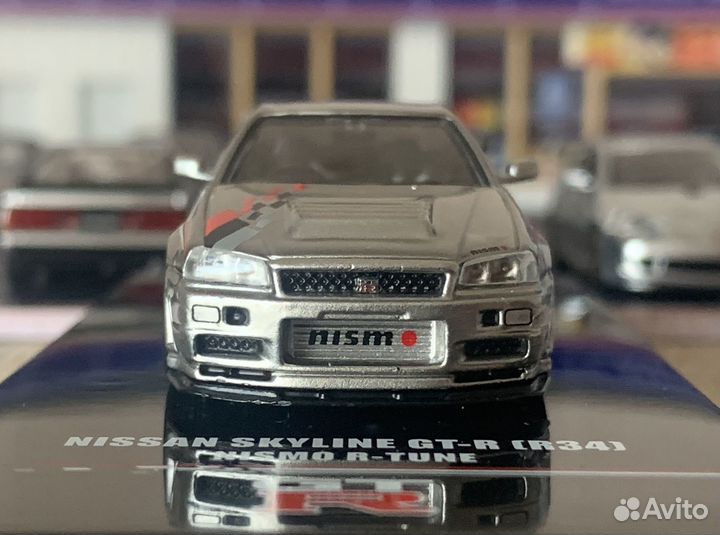 1/64 модель inno skyline gtr r34 nismo r-tune