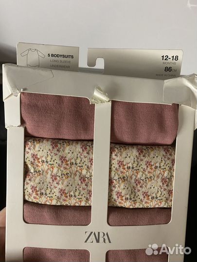 Детские боди Zara kids