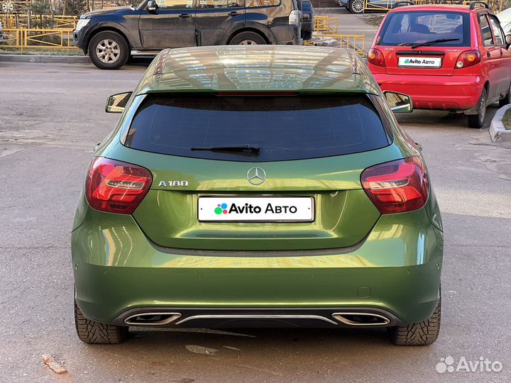 Mercedes-Benz A-класс 1.6 AMT, 2015, 182 300 км