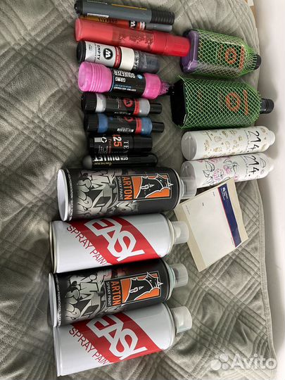 Маркеры для тегинга,балоны для граффити