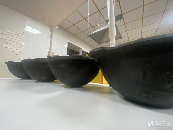 Узбекский чугунный казан