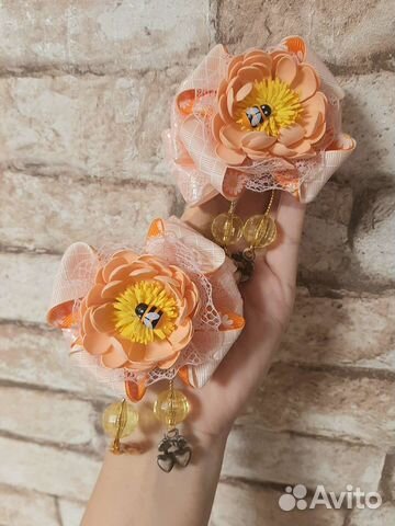 Резинки для волос ручной работы