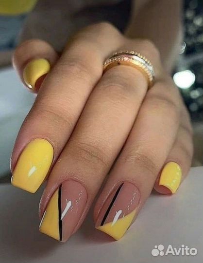 Маникюр и педикюр с ноской от 3 недель