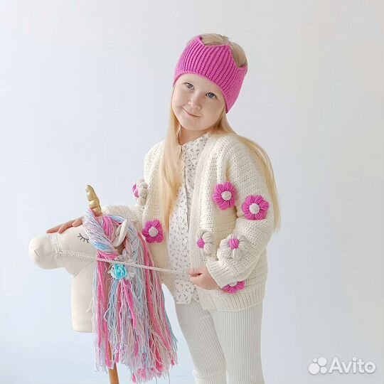 Повязка на голову для девочки корона