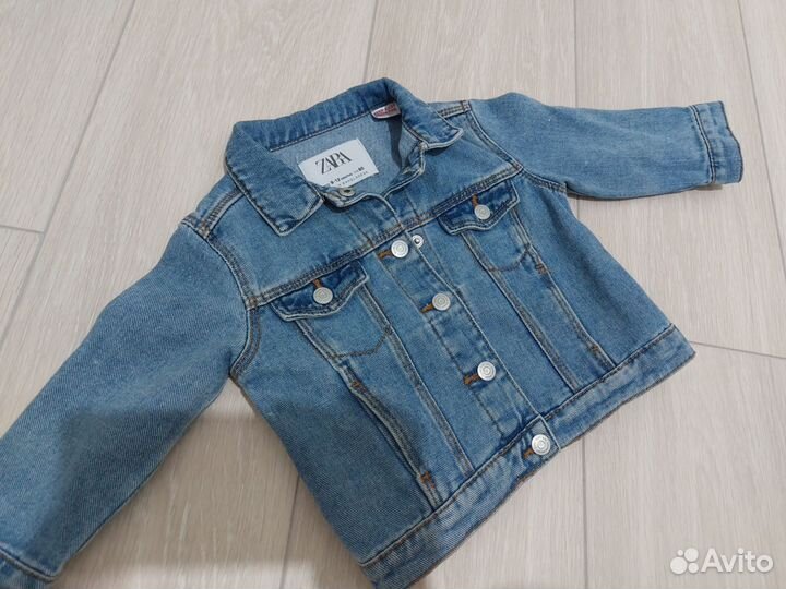 Джинсовая куртка zara