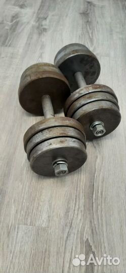 Гантели разборные