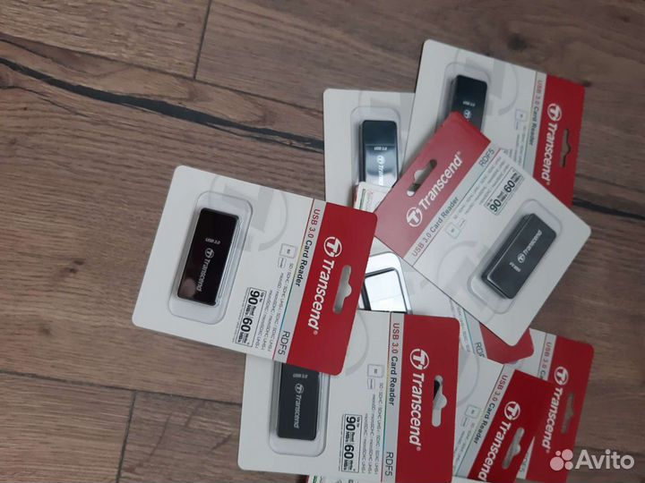 Картридер USB 3.0 transcend