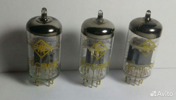 Радиолампы ecc865 и ecc85, 6п21с, 6с5с, 4п1л