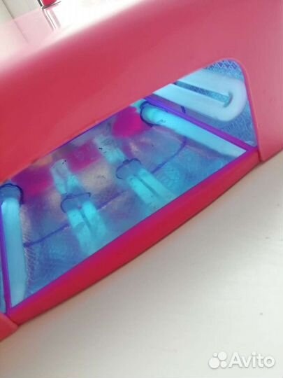 Уф лампа для ногтей бу