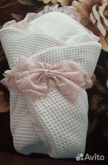 Конверт на выписку для девочки