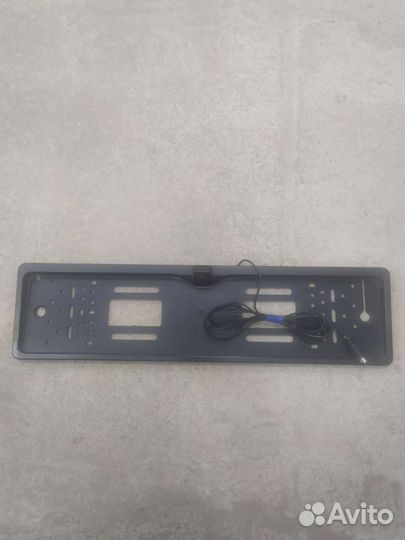 Номерная рамка с камерой