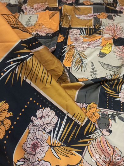 Ткань Шёлк Армани принт