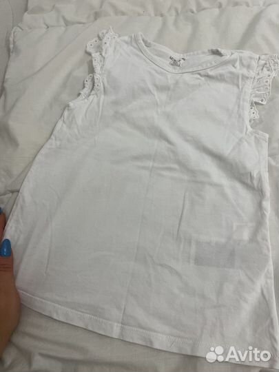 Футболка на девочку 110