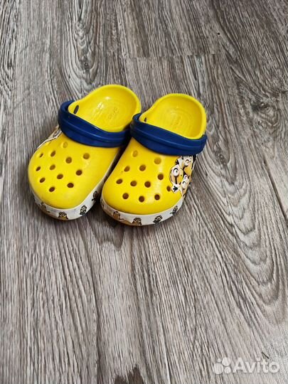 Crocs сабо детские c8, миньоны