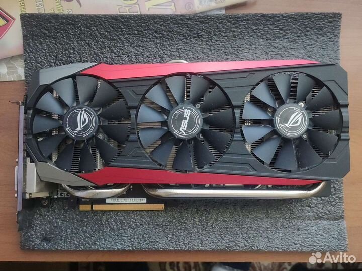 Видеокарта Asus Radeon R9 390x strix OC