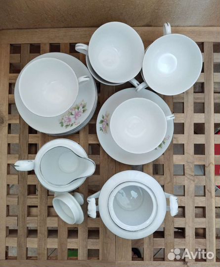 Сервиз для чая/кофе фарфор винтаж