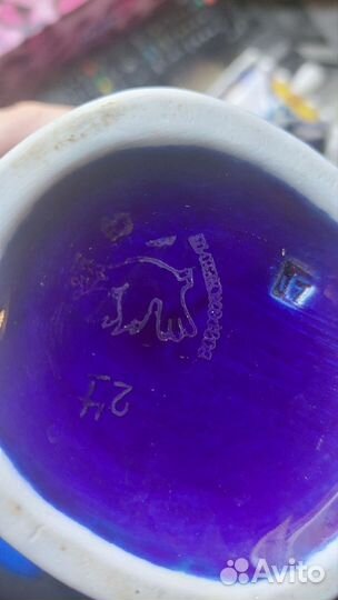 Ваза фарфор СССР