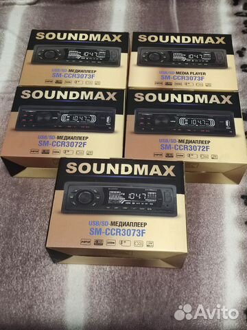 Автомагнитолы новые (usb, aux, micro sd)