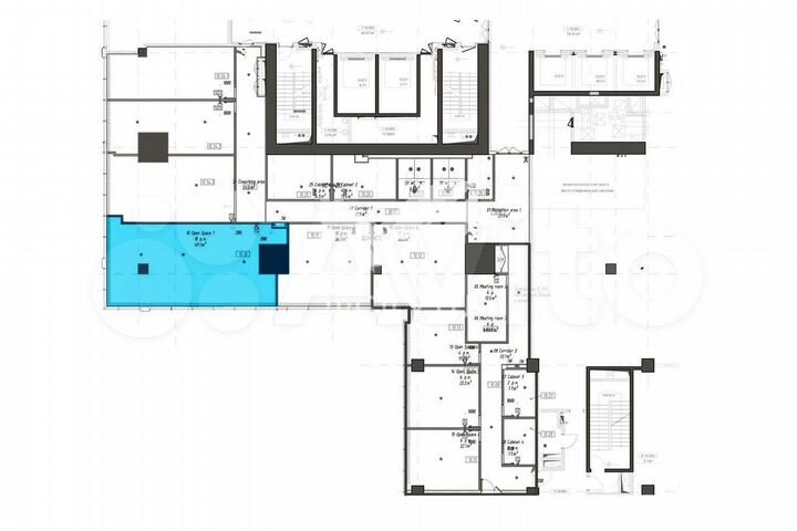 Офис 77.40 кв.м. Аренда