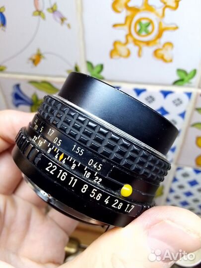 Объектив Pentax M 50 f1.7