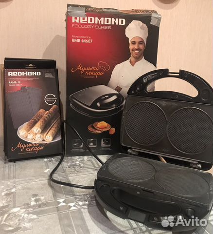 Мультипекарь redmond панели