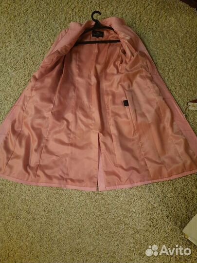 Кожаное пальто