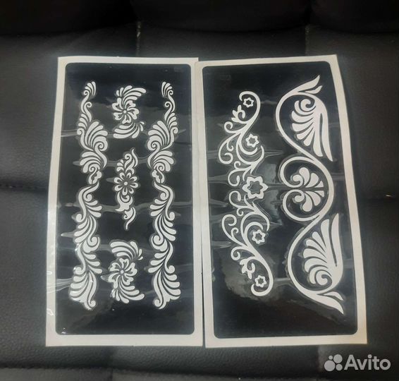 Трафареты для блеск тату