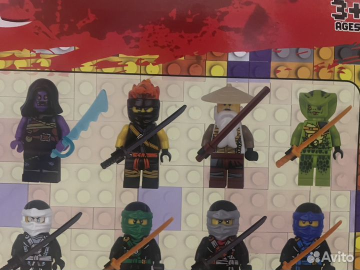 Ninjago мини фигурки 12 шт в наборе