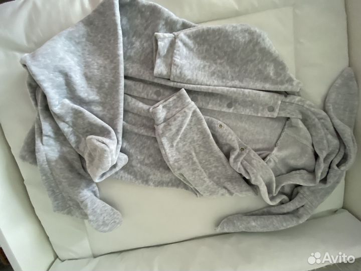 Комбинезон флисовый поддева 74