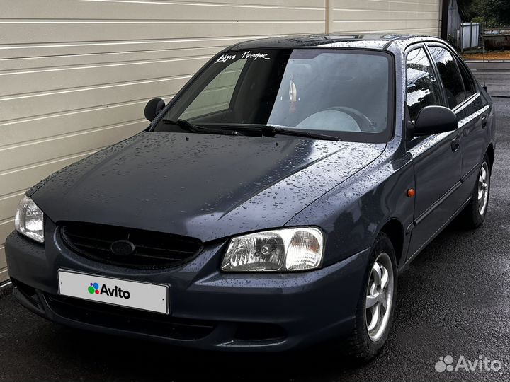 Hyundai Accent 1.5 МТ, 2007, 155 080 км