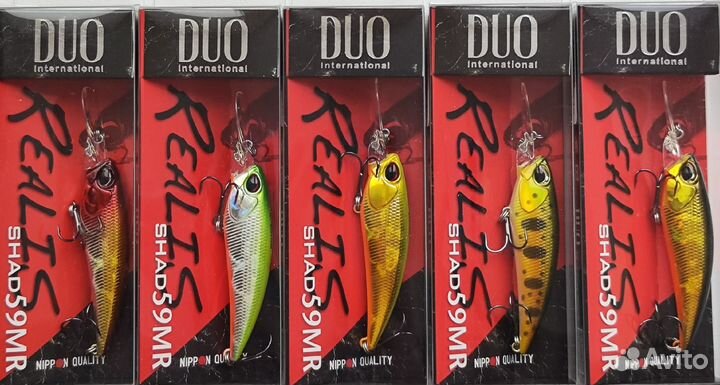 DUO Realis Shad 59MR (10 расцветок)