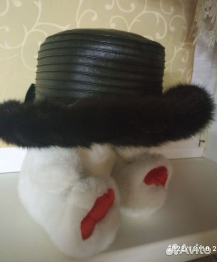 Шляпа зимняя женская