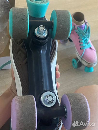 Роликовые коньки детские 38