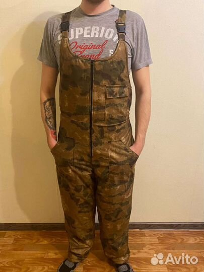 Зимний костюм для охоты и рыбалки. Мох 0111