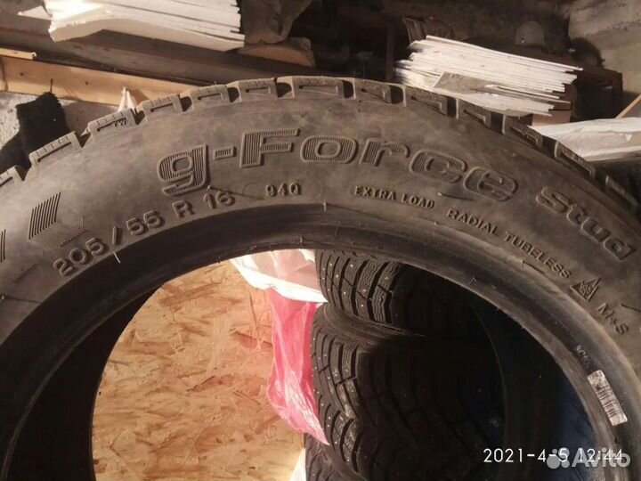Bfgoodrich G-Force Stud 205/55 R16