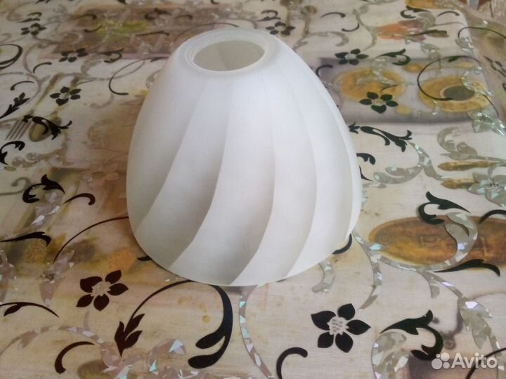 Плафоны для люстры стеклянные е14