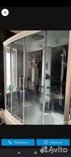 Душевая кабина с ванной