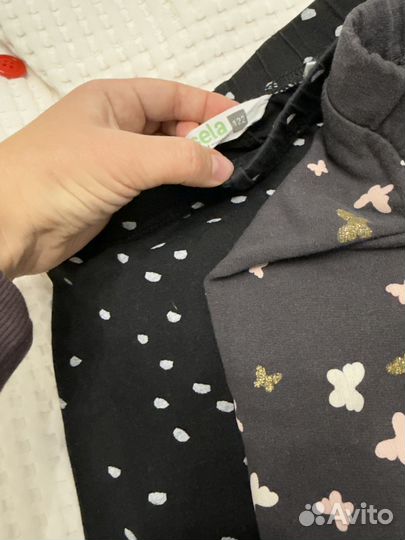 Лосины теплыена девочку